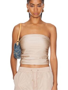 Seroya Debbi Strapless Top in Gold